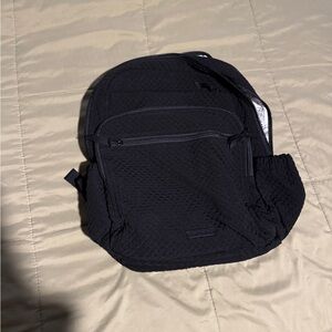 Vera Bradley Black Medium Backpack